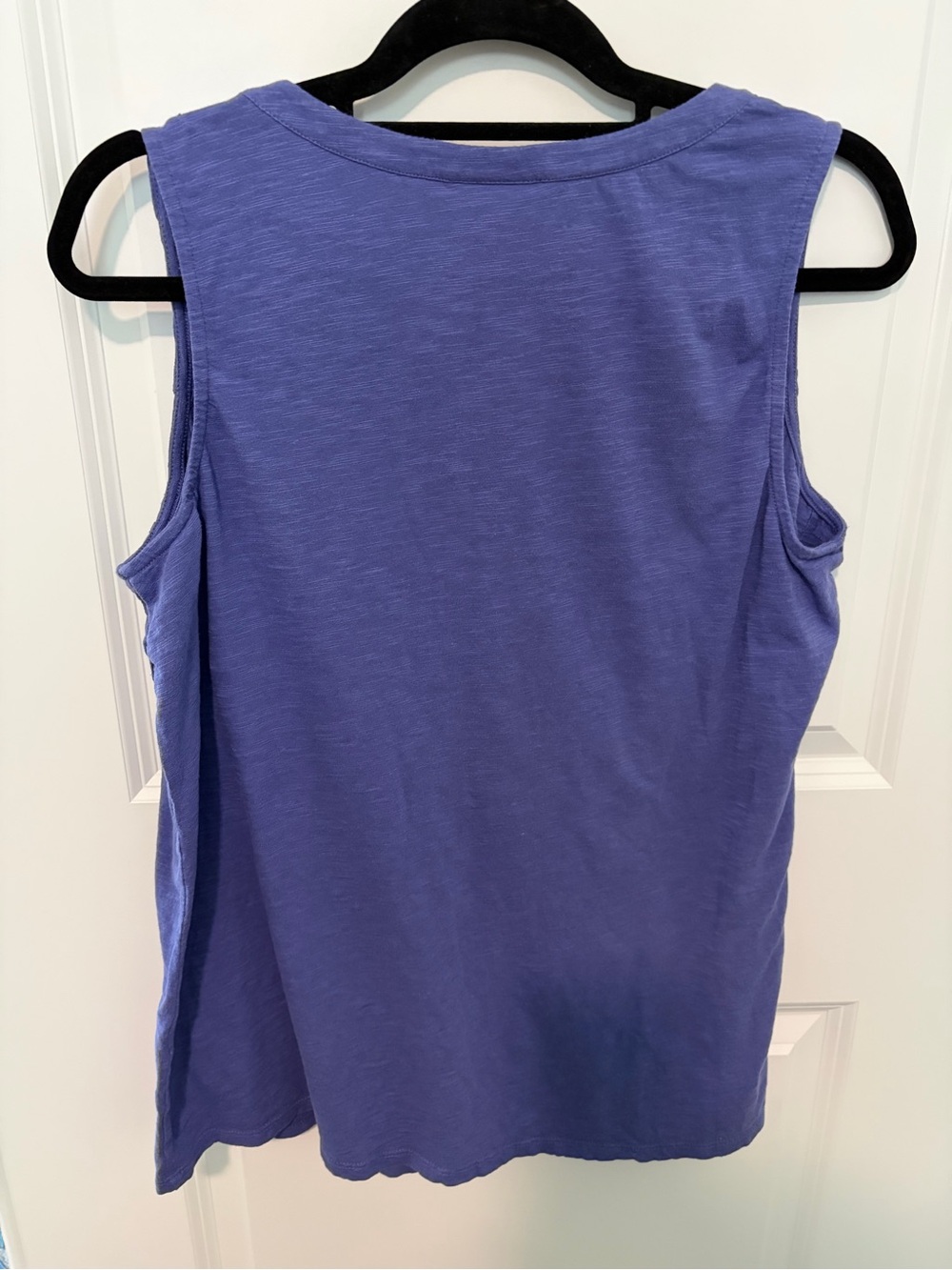 J. Jill Sleeveless Pintuck Violet Tank Top - Picture 4 of 4